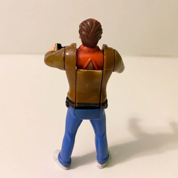 Vintage 1995 Spiderman Peter Parker Flip Head Hero Marvel  Action Figure - Picture 7 of 10